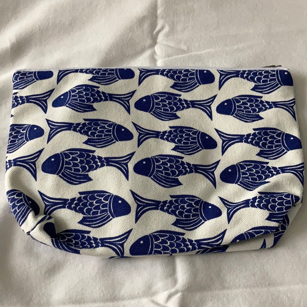 Kate Nelligan canvas zip top bag